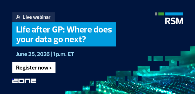Abrams981's tweet photo. Dynamics GP is winding down — but your data doesn’t have to. Join RSM and eOne to explore how solutions like Popdock help you retain, access and use GP data post-migration across platforms like Business Central, NetSuite and Intacct. https://t.co/0ez3Rq94Sh https://t.co/wwTF9rZa9A
