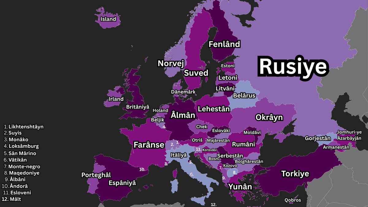 setaregah's tweet photo. European country names in Persian (Latinized) https://t.co/GbnyVEdIIt