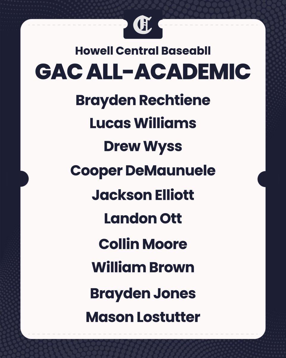 FHC_Baseball's tweet photo. Congratulations to our players who made the GAC All-Academic Team! #DYJ https://t.co/DESl0Z5yCi