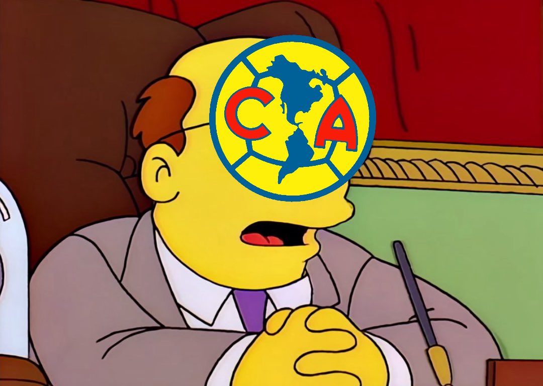 SoySimpsonito's tweet photo. André Jardine:
“Eso es todo? ¿Después de un tricampeonato? ¿Hasta luego y buena suerte?”

El América:
“No dije buena suerte.” https://t.co/2qiz8M8NoX