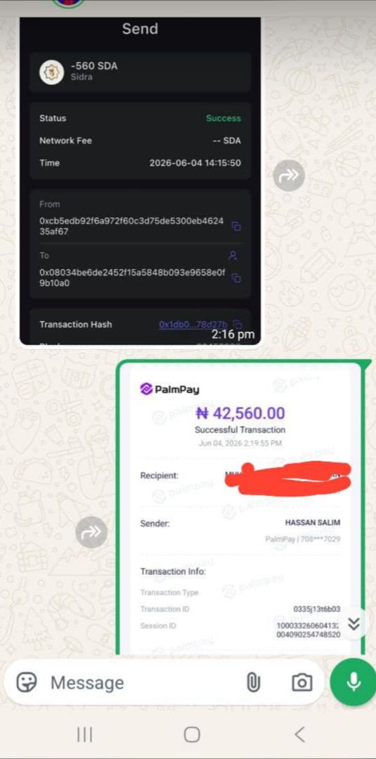 MuhammadBomai4's tweet photo. @davido ❤️ Buy or Sell ⚡️ Pi, Sidra &amp; Rubi ✅

Looking for a trusted buyer or seller? Join our WhatsApp group for fast and secure trading. 🔗👇

https://t.co/mGNUm4X0WJ https://t.co/mbqIBrfJv7