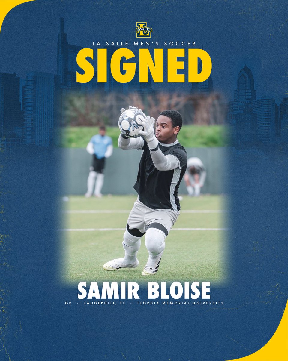LaSalle_MSOC's tweet photo. Welcome to La Salle, Samir! https://t.co/qKIwFKsTfJ