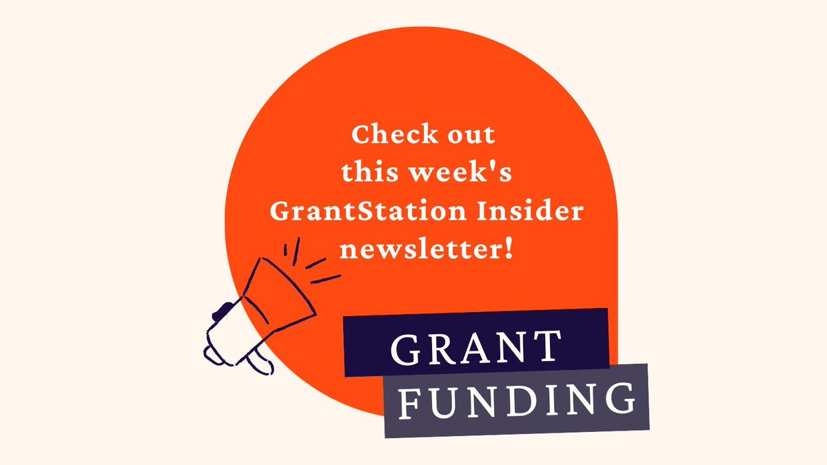 GrantStation's tweet photo. This week's Insider grant opportunities include:
- Support for the Humane Treatment of Animals and Service-Learning: The Latham Foundation
- Investment in Community Vitality and Education: The CenterPoint Energy Foundation
📣 https://t.co/A83iEgYmKU https://t.co/Yze2LW20LQ