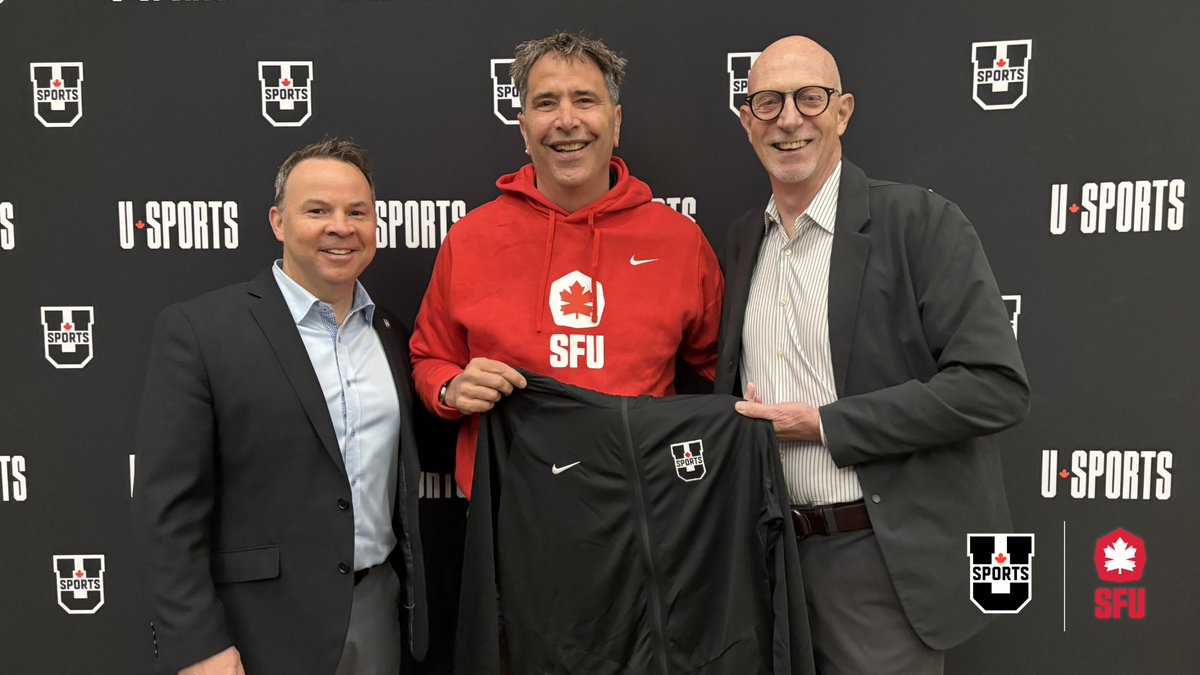 USPORTSca's tweet photo. ➡️ Simon Fraser University becomes U SPORTS’ 59th member university

➡️ L’Université Simon Fraser devient la 59e université membre de U SPORTS

EN: https://t.co/kJ2vHIMRc6 
FR: https://t.co/N4Yvottox9 https://t.co/uvZyHhsSZX