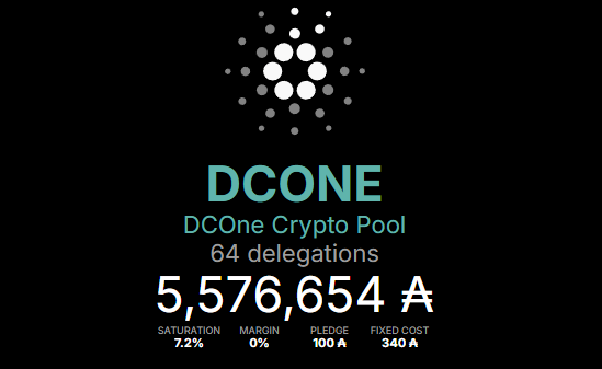 DCOneCrypto's tweet photo. Thank you to all of my friends who have been standing with us and supporting us throughout this period. Your trust and encouragement are a tremendous source of motivation for our team.

A special thank you to everyone who continues to support the DCONE Pool. We truly appreciate every contribution and will continue striving to deliver the best possible value to the community.

Thank you sincerely for your support! 🙏❤️

#ada