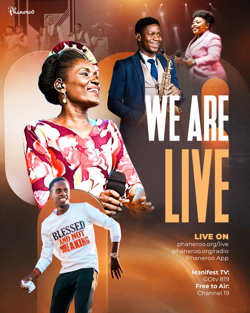 Phanerookampala's tweet photo. WE ARE LIVE 📺 

https://t.co/9PWCXtQz2K

#Phaneroo | #LiveNow https://t.co/ZWWrvPt0Bo