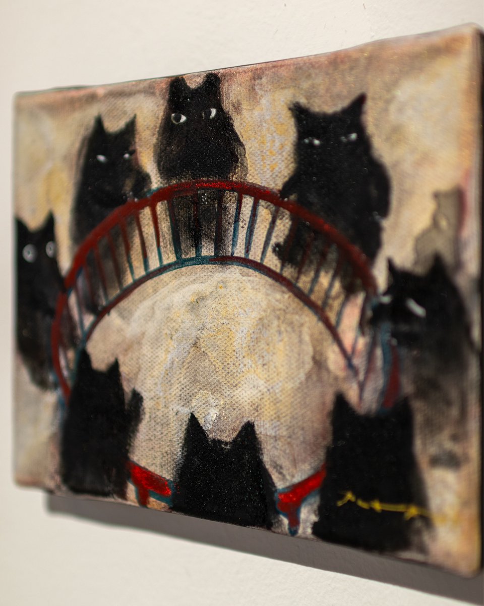 reijinsha_g's tweet photo. 🐱【明日スタート】
 
明日6月5日（金）より、企画展『猫会議2026』を開催します。
 
★オンラインストアは6月6日（土）19:00公開
https://t.co/pdMTFPOhjk
 
▼かわかみはるかインタビュー記事はプロフィールのリンク🔗から。

#現代アート
#ギャラリー
#猫会議
#猫 https://t.co/kPKOw9tIIS