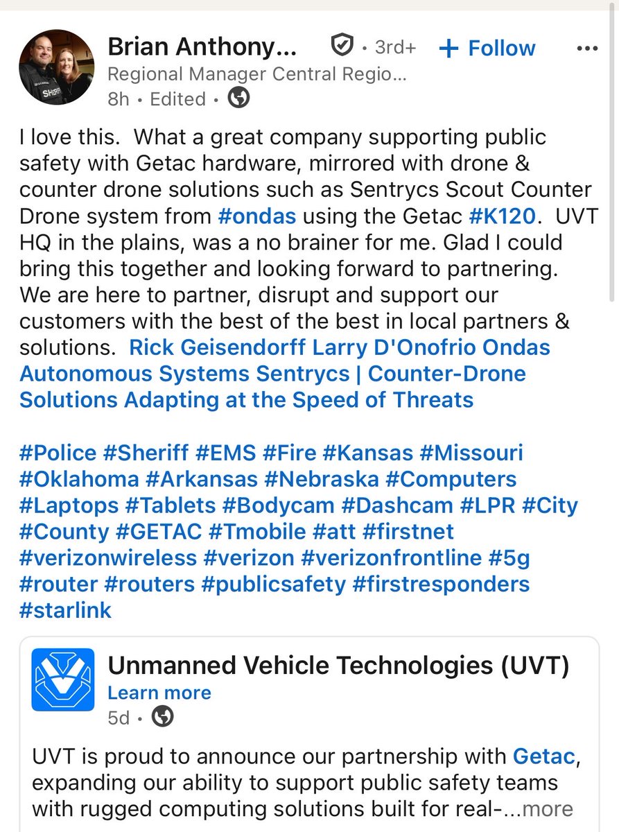 $ONDS 👀🔜 Sentrycs’ Scout is gaining traction in the public safety ...