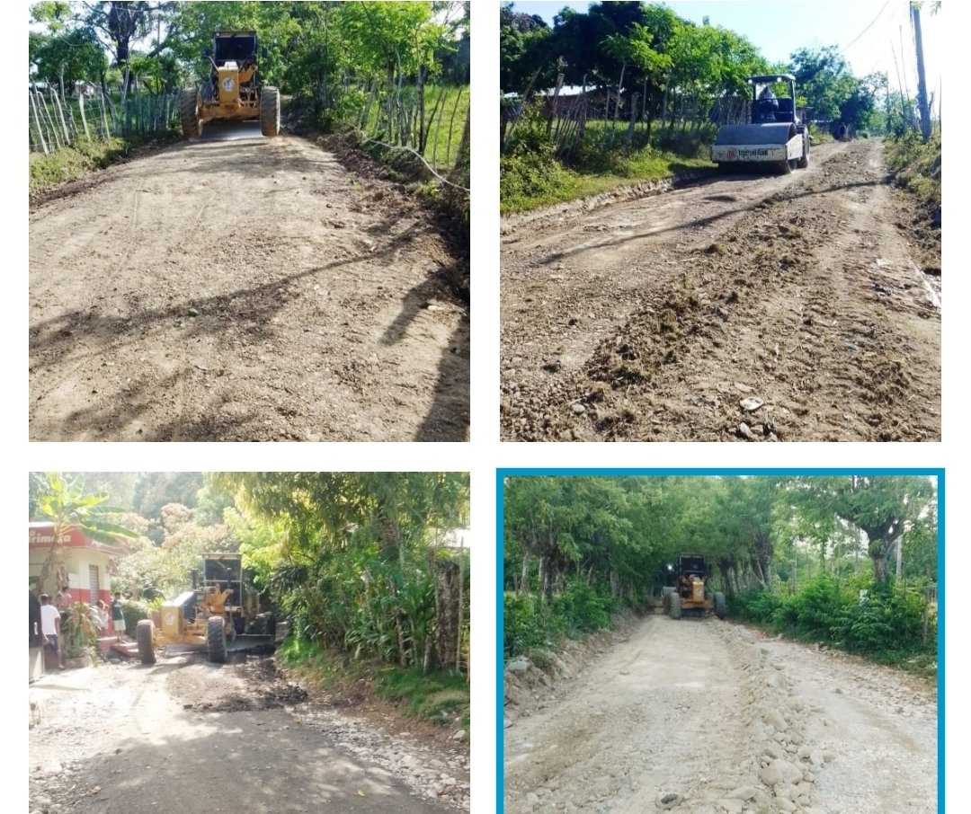JulioAlmonteM's tweet photo. Puerto Plata 
Intervención caminos vecinales
Los Pomos, San Piñé , Muñoz 

Con el fortalecimiento de la infraestructura vial se contribuye al desarrollo económico y social de la zona🤝🤝🤝🤝🤝🤝🤝

GRACIAS HERMANO ROQUELITO!!! https://t.co/9NrojbxmqS
