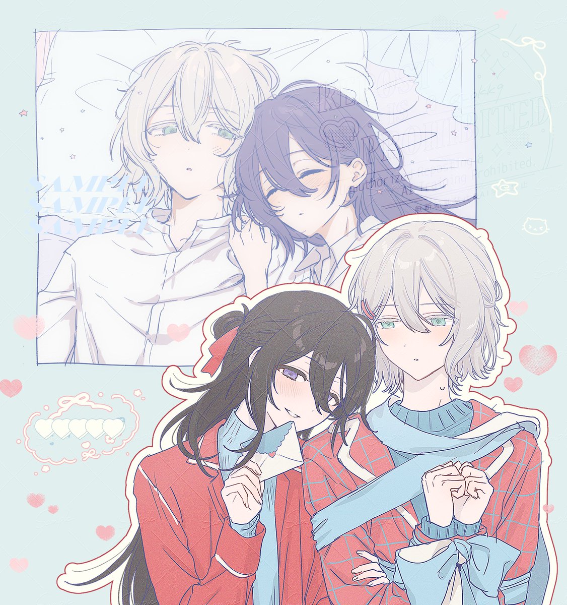 88_wtu's tweet photo. 描きあい꒰ঌ(⊂  ᴖ  ̫ᴖ)⊃♡ありがとうございました♪(版権含) https://t.co/7clfwTeRgr