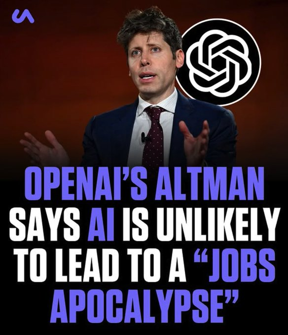 TheFlowRift's tweet photo. ⚠️ The narrative is cracking.

Even Sam Altman now admits AI hasn't replaced jobs as quickly as expected.

The technology works.

The assumptions behind the hype may not. https://t.co/nd479Mnf4i