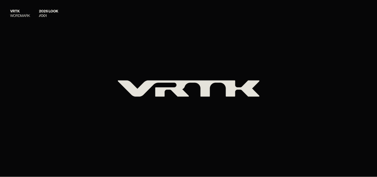 BEN_VRTK's tweet photo. VRTK WORDMARK | 2026 IDENTITY https://t.co/jmZf9MYb8E