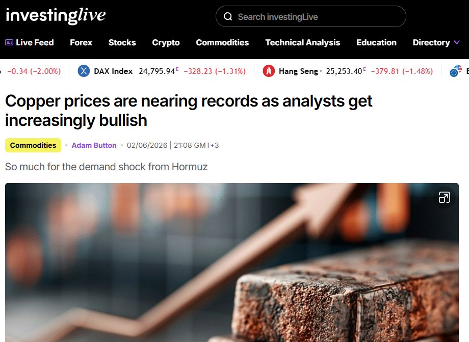 zbuvu19119719's tweet photo. NovaRed Mining Inc $NREDF bears keep talking like the move is over

Let’s do the basic math
C$0.05 low - C$2.33 high
That is roughly +3,760%

A $25,000 position near the low: $25,000 x 38.6 = $965,000

Current level from the tape: C$2.00
Target today: C$2.15
Prior high: C$2.33

C$2.15 is only +7.5% from C$2.00
C$2.33 is only +16.5% from C$2.00

Now add the asset:

16,078 hectares
39,733 acres
3x Manhattan
70% option
10 km from Copper Mountain

The whole bear case is basically “it ran already.”
The bull case is copper, AI power demand, BC jurisdiction, and future supply optionality.

High risk setup, size accordingly

$HON $T $CMCSA