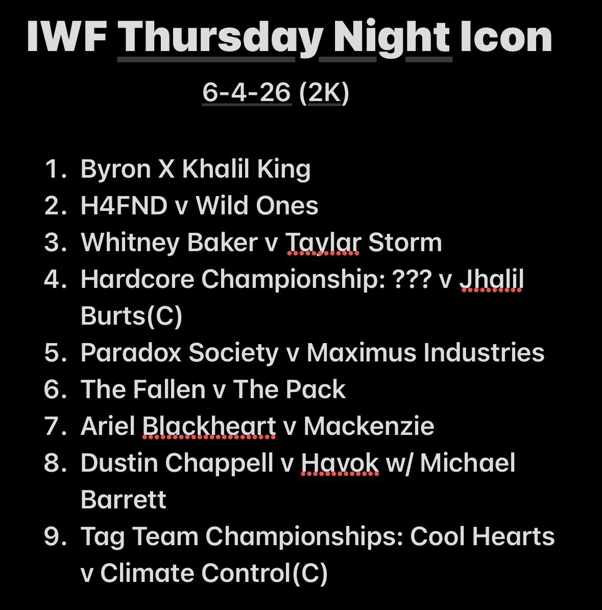Revlation_X's tweet photo. 7:05pm est 

@TheRealByronX @LAFinestKDJ @xMattRushx @PF_Matthews @OgLiness4Life @RapperJhalil4 @HARDKORE_CHAOs @SilentHowl96 @mVpUltima247 @Darkhavoc_revx @Fear_ThePack @AllHeartAce @DJ_Rellik_Live https://t.co/Rz0dFUJ5Z5