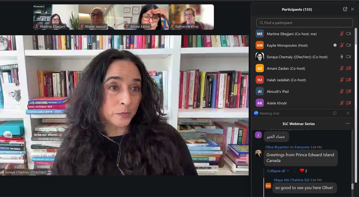 3LCStudy_AUB's tweet photo. Our 2026 cycle of the Health &amp; Aging Webinar Series concluded with a wonderful talk by writer Soraya Chemaly exploring resilience and its personal, social, and relational dimensions. We extend our warmest thanks to our speakers and our participants for the thoughtful discussions. https://t.co/i7Uhqi4BYX