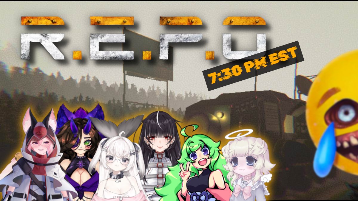 BarefootElleck's tweet photo. 🚨TONIGHT🚨

Playing R.E.P.O. for some SHENANIGANS with these lovely ladies!

🕢7:30PM EST🕢

Surely we will have the longest run ever :) 

Link below—Please also check them out on their respective channels! 💜✨ https://t.co/osA05c1CIk