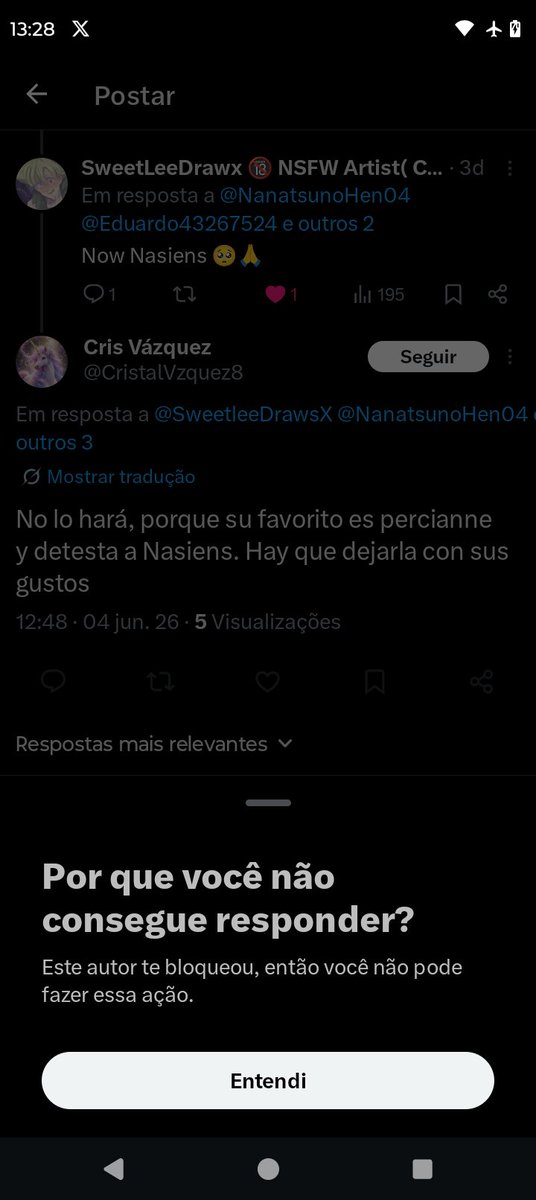 NanatsunoHen04's tweet photo. Sim, claramente nunca faria arte do meu casal favorito, o próprio Fandom odeia o Percy,  além de que eu sou do time que prefere ele com a primeira pessoa que ele conheceu depois do Donny que Nasiens ,  
Gosto de acompanhar 
@SweetleeDrawsX 
@Narneeya0797  minhas testemunhas https://t.co/Fpmn2atj4G