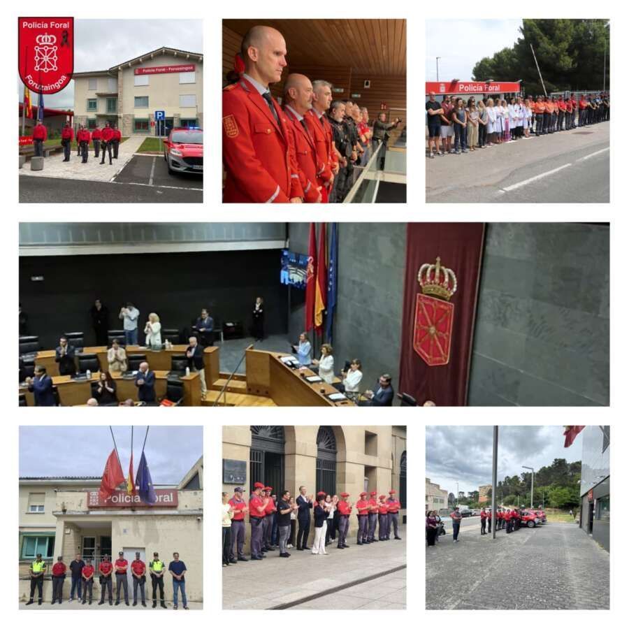 Navarrainforma's tweet photo. Policía Foral de Navarra agradece las muestras de condolencia y arrope de la sociedad e instituciones https://t.co/S2KXZYMcUT https://t.co/4ceSiXzacT
