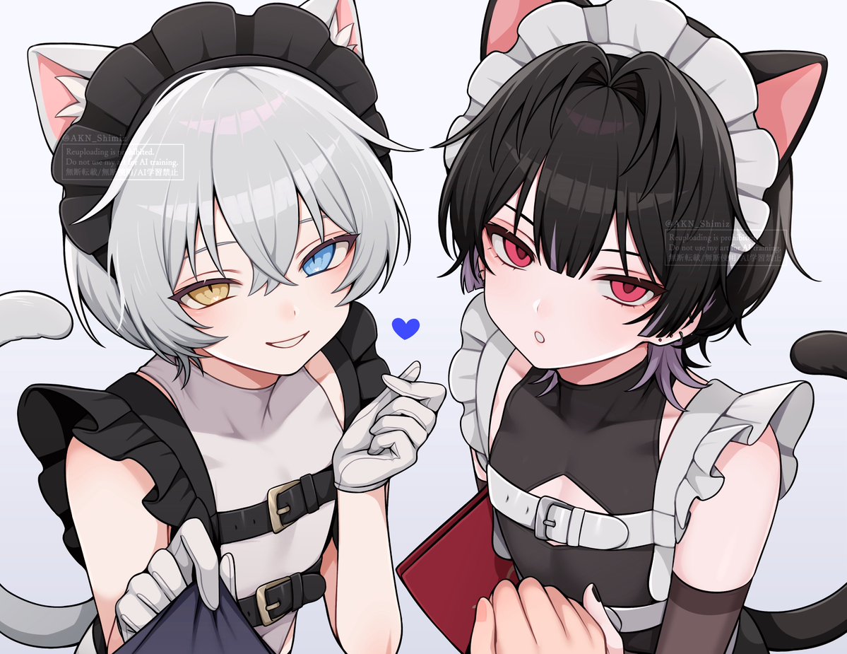 AKN_Shimizu's tweet photo. 🤍🐱or🖤🐱 https://t.co/eo5wh87STy