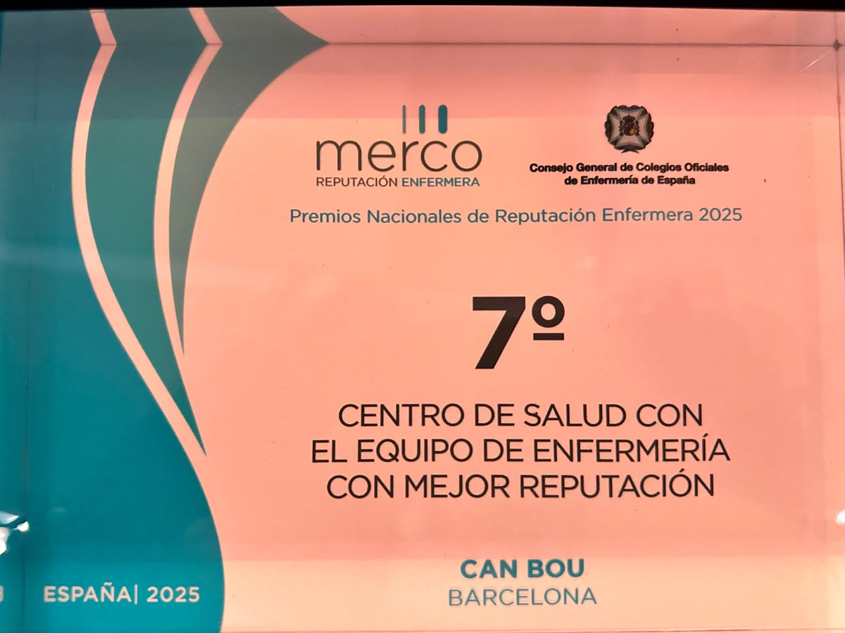 salutcat's tweet photo. A la categoria d'atenció primària i centres sociosaniaris, els premiats van ser @CASAPCanBou , el CAP La Mina i Lepant Residencial. https://t.co/wq3vJU8KGq