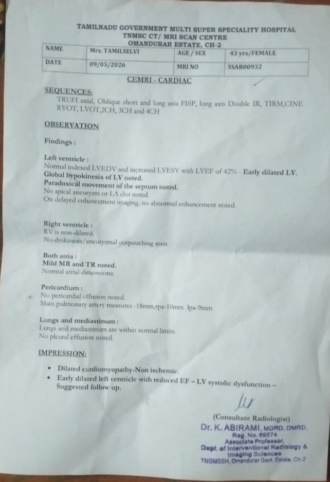 Iniyanhere's tweet photo. @Ambatturbalatvk உங்களால் உதவ முடியுமா 🙏
@BussyAnand

@imrajmohan 
அண்ணா . Please help🙏. 
Request from Poor Family.
The student is denied a 10th standard seat at  Kamarajar Girls Hr.sec Government School, Venkatapuram Ambattur.

The student is moving from Ayanavaram to Ambattur rent house (near relatives) as her mom is suffering due to heart disease and function dropped to 40% recently. 
Please help sir. Attaching the letter from a student and her mom's medical reports.
@CMOTamilnadu
@TVKVijayHQ