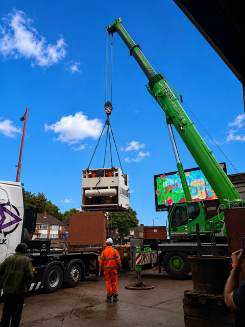 LtdTma's tweet photo. Delivery of a new JH25-250 press to TMA works ready for new guarding and PLC to be fitted over the next few weeks, prior to delivery and commissioning to our customer.
#ukmfg #manufacturinguk #gbmfg #madeinbritainhour https://t.co/JOFLpvcPgs