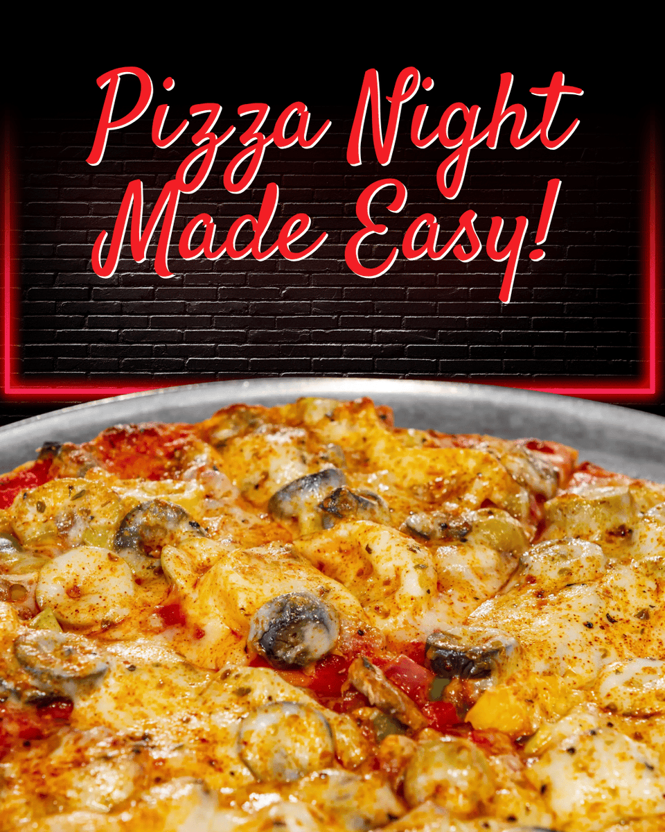 Gaslight_Pizza's tweet photo. For more than five decades, Gaslight has been the local spot for pizza night. Enjoy our classic, freshly made pizzas with the whole family, without the work. Make tonight a pizza night. Order online for easy pickup. https://t.co/Vvw10SA9HL https://t.co/Vhm9y2o47i