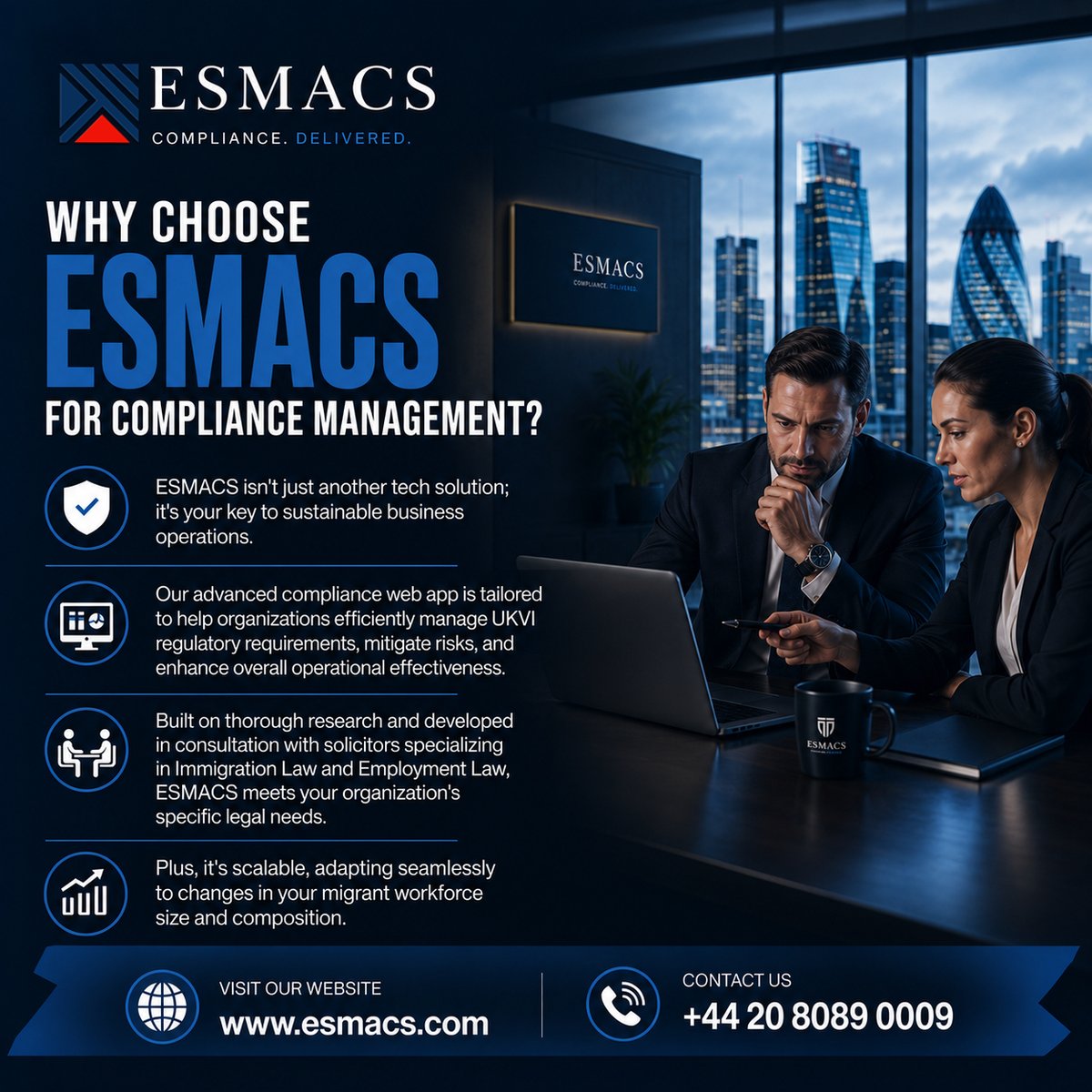 Esmacsuk's tweet photo. Still trying to manage UKVI compliance on spreadsheets? There’s a better way.

👉 Take control today:
🌐 Visit our website: https://t.co/koUnS8QYDq
📞 Call our team: +44 20 8089 0009

#UKVICompliance #ImmigrationLaw #EmploymentLaw #ComplianceManagement #BusinessOperations https://t.co/vkCU1P34sY