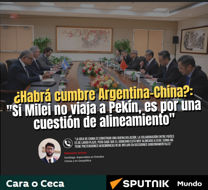 jsebaschulz's tweet photo. 📅 El canciller argentino Pablo Quirno se reunión con su par chino Wang Yi. En este marco, China pidió al país un trato igualitario con EEUU en el vínculo bilateral e "instó a ambas partes a gestionar adecuadamente los factores perturbadores", haciendo referencia a EEUU. https://t.co/azwA5e4Q3q