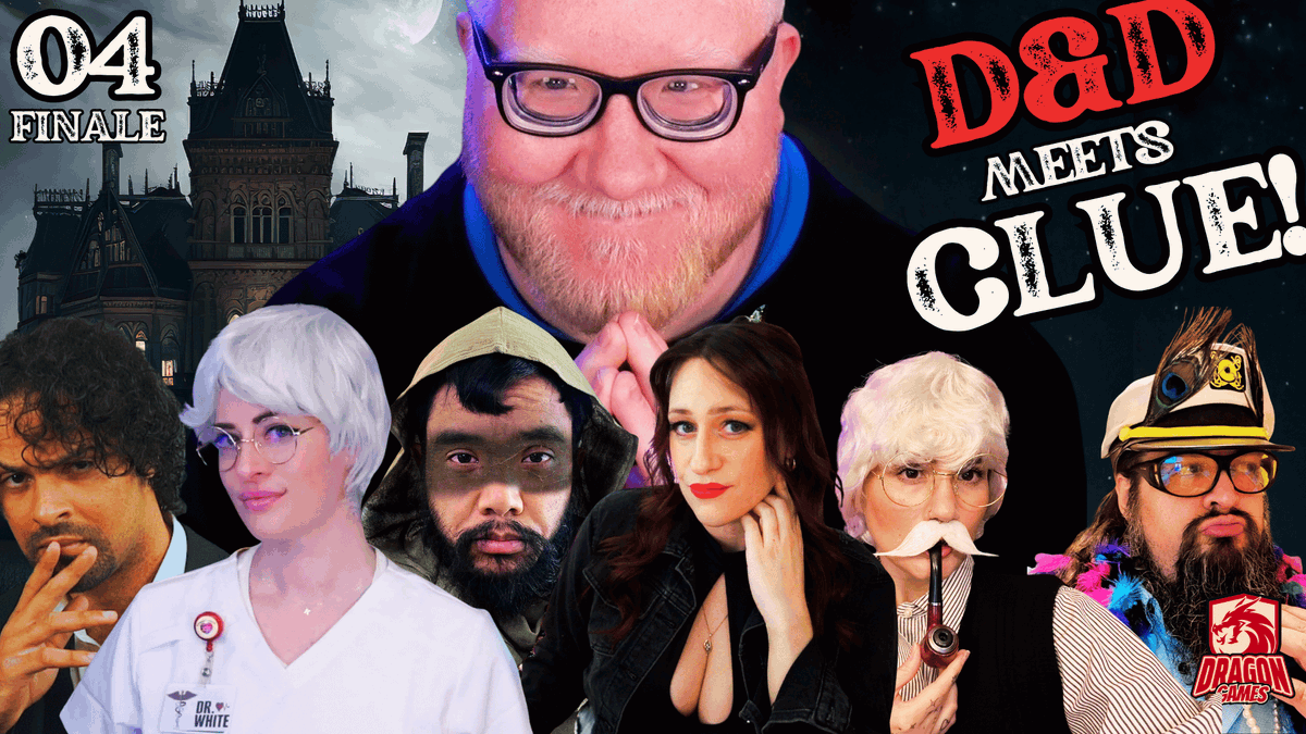 DnDisableds's tweet photo. Midnight hits, we get teleported to the ballroom, and the FINAL BOSS shows up. It’s the D&amp;D meets CLUE (Part 4 FINALE) showdown vs KLUED’AUGH, and it gets unhinged fast.

(link to video in reply) https://t.co/2pqyQAiTBy