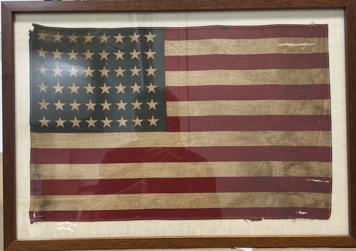 CarnegieFraming's tweet photo. More than a flag. More than a piece of history.

This beautifully preserved American flag carries a story of resilience, heritage, and pride. Custom framed to protect its character and honor its legacy for generations to come.

#flagart #framing #custom #legacy #history https://t.co/MVENMsQJwa