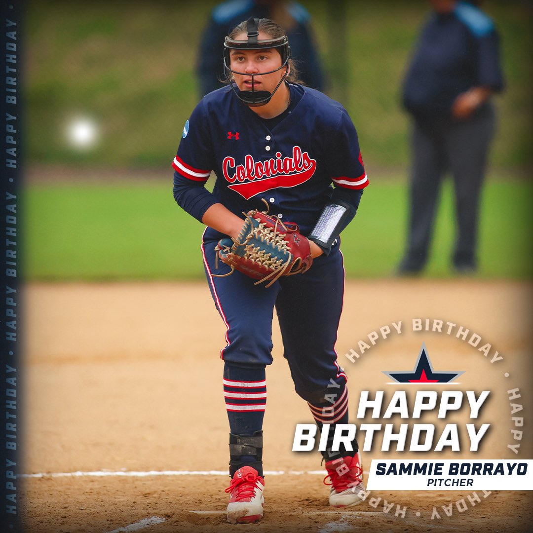 RMUSoftball's tweet photo. Wishing a Happy Birthday to Sammie!🎉🥳 https://t.co/1LYm8Wjwku