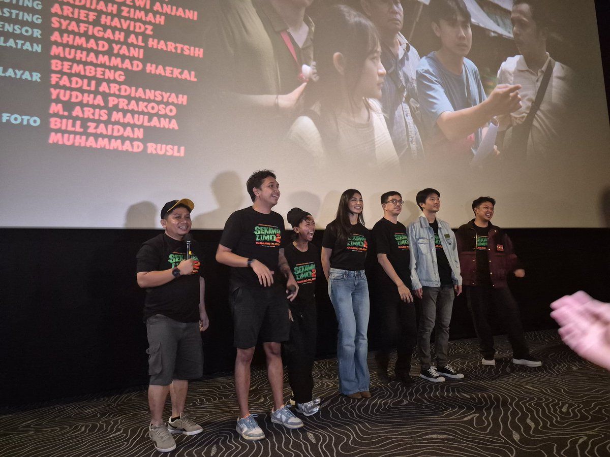 raditz87's tweet photo. 113. Sekawan Limo 2: Gunung Klawih
Ketiga kalinya.. kali ini waktu cinema visit di Jember..
#SekawanLimo2GunungKlawih 
#SekawanLimo2
@cinepoint_ @Starvisionplus @cinepolisID https://t.co/esjxH9nFEv