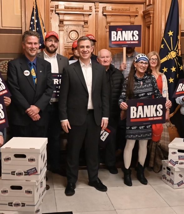 JohnRust_IN's tweet photo. @INFREEDOMCAUCUS So sad, but not surprising to see Banks knife Shelton in the back.. after he stood with Banks when he filed to run against me for the U.S. Senate.   How pathetic these people are.  🤦‍♂️ https://t.co/eC6e4caOZk