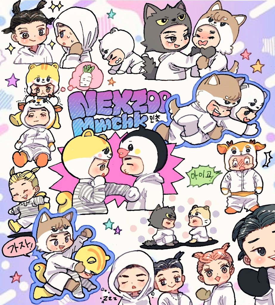 RAINBOWforBAD's tweet photo. NEXZOO Mmchk behind

#NEXZ_Mmchk  #NEXZOO
#NEXZfanart https://t.co/bHXyPoopd4