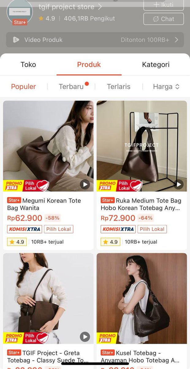 putrioka10_'s tweet photo. CASE CLOSED‼️Ini dia SHOULDER BAG WANITA “TAHAN SEGALA SITUASI” yg muat banyak+cocok dipakai tiap hari🫵🏻

Buat kamu yang sering bawa “seisi dunia” di tas: dompet, skincare, tumbler, sampai barang dadakan, ini fix jadi penyelamat banget!!! https://t.co/FVicSHoiBq