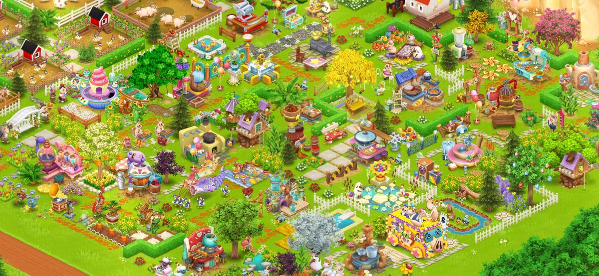 withinwinny's tweet photo. Kalo udah gak ada kerjaan di hayday suka bgt geser2 farm doang wkwkw liatin 1 1 mesinnya gerak/hewan bunyi/dekornya gerak wkwkwkwk kayak dipikir2 NGAPAIN😭 tp SERU https://t.co/b76P4Y0C69