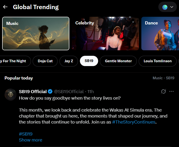 superbpaulo's tweet photo. trending na nga worldwide. 

@SB19Official #SB19 
#TheStoryContinues 
#WakasAtSimulaAftermath https://t.co/JAiBEgaKjp