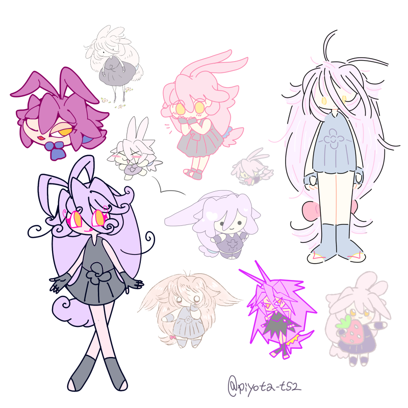 piyota_ts2's tweet photo. 何年か前のRPいただいて嬉しかったのでお気に入りの絵再掲するね　村の個体差の提唱 https://t.co/pWlDVe0OVm