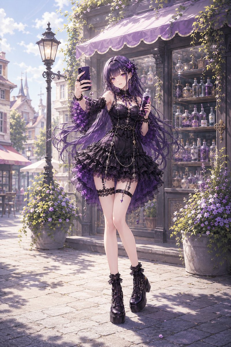tyy0112's tweet photo. 🆕 Original Character Series
[Drink Beauties]
20 Grape Soda Beauty
#DrinkBeauties
#AIイラスト 
#AIart️️️️️️️️️️️️️️️️️️️️️️️️️️️️️️️️️️️️️️️️️️️️️️️️️️️ https://t.co/DGRiMpv0aB