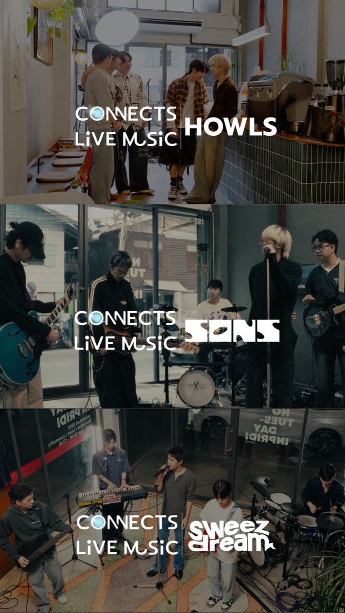 TPOPEntConnects's tweet photo. Live Session
บรร���ลงเสียงเพลงจากศิลปินคุณภาพ
คิดเขียนคอนเซปต์เล่าเรื่องราว
จาก T POP Entertainment Connects
ถ่ายทำและผลิตโดย Kori Network
ควบคุมซาวด์จากทีม Juskoon
อำนวยสถานที่ถ่ายทำ No Tuesday in Pridi

https://t.co/INuUp99Keu

#TPOP #ConnectsLiveMusic #TPopEntertainmentConnects https://t.co/ijR8KNlYQg