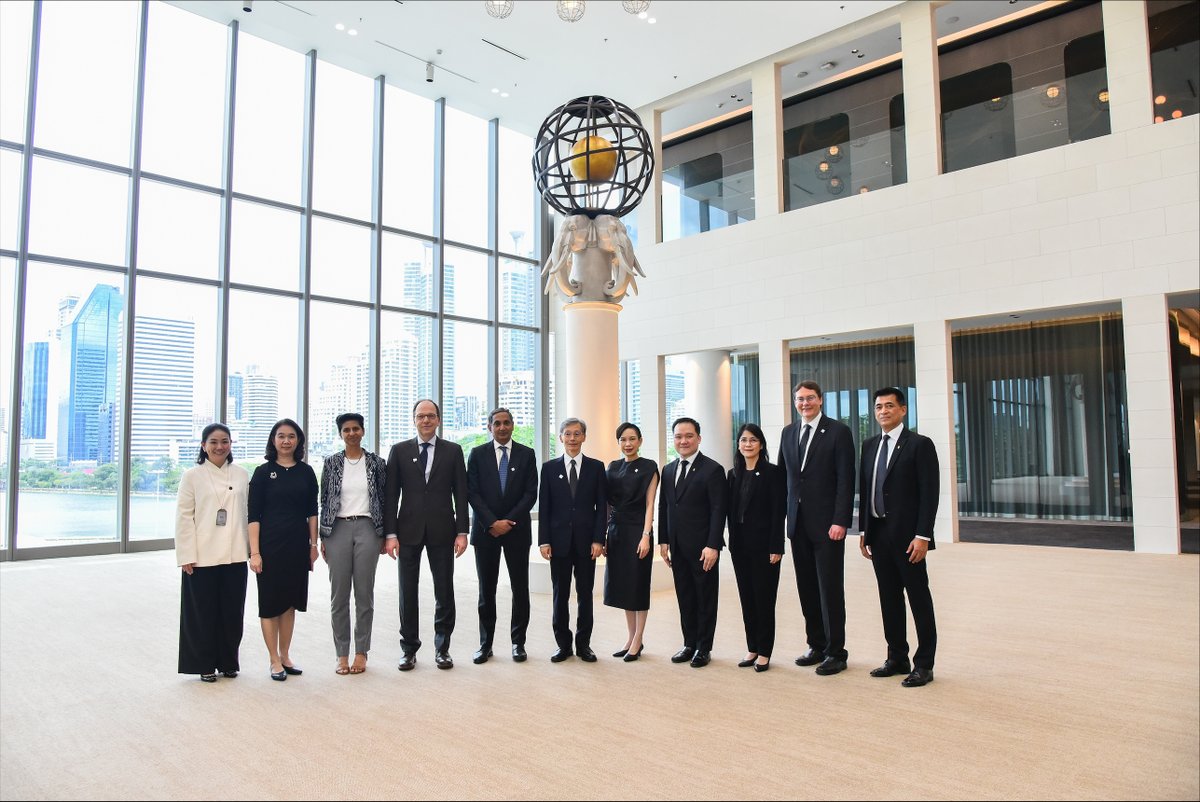 IMFAsiaPacific's tweet photo. DMD Okamura: Encouraging progress on preparations for the 2026 Annual Meetings in Bangkok. Strong collaboration across teams and solid advances on key operational fronts. Looking forward to a successful event. https://t.co/KWmu99DdsN