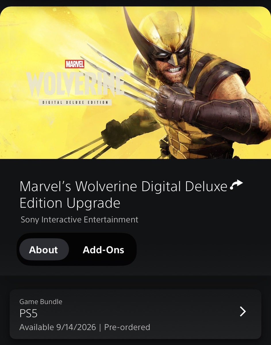 PaneerDevourer's tweet photo. It’s Wolverine, I had to upgrade and go with the deluxe edition! https://t.co/8GPc8HOlbA