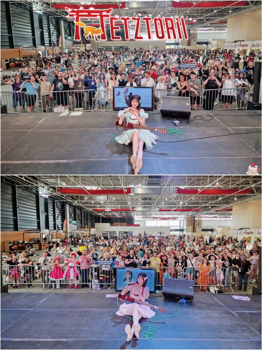 MION_official's tweet photo. 🇫🇷5月30日＆31日
フランス Metz でライブでした！🥰💓

ルクセンブルク・ベルギー・ドイツ・オランダ・フランス各地から会いに来てくださったり、ライブも盛り上げてくれてとっても楽しい週末でした☺️🇱🇺🇧🇪🇩🇪🇳🇱🇫🇷🫶

イベント名に'鳥居'が入っていますがMetzには本当に鳥居がありビックリでした！😳⛩️ https://t.co/DNjjtIohPM