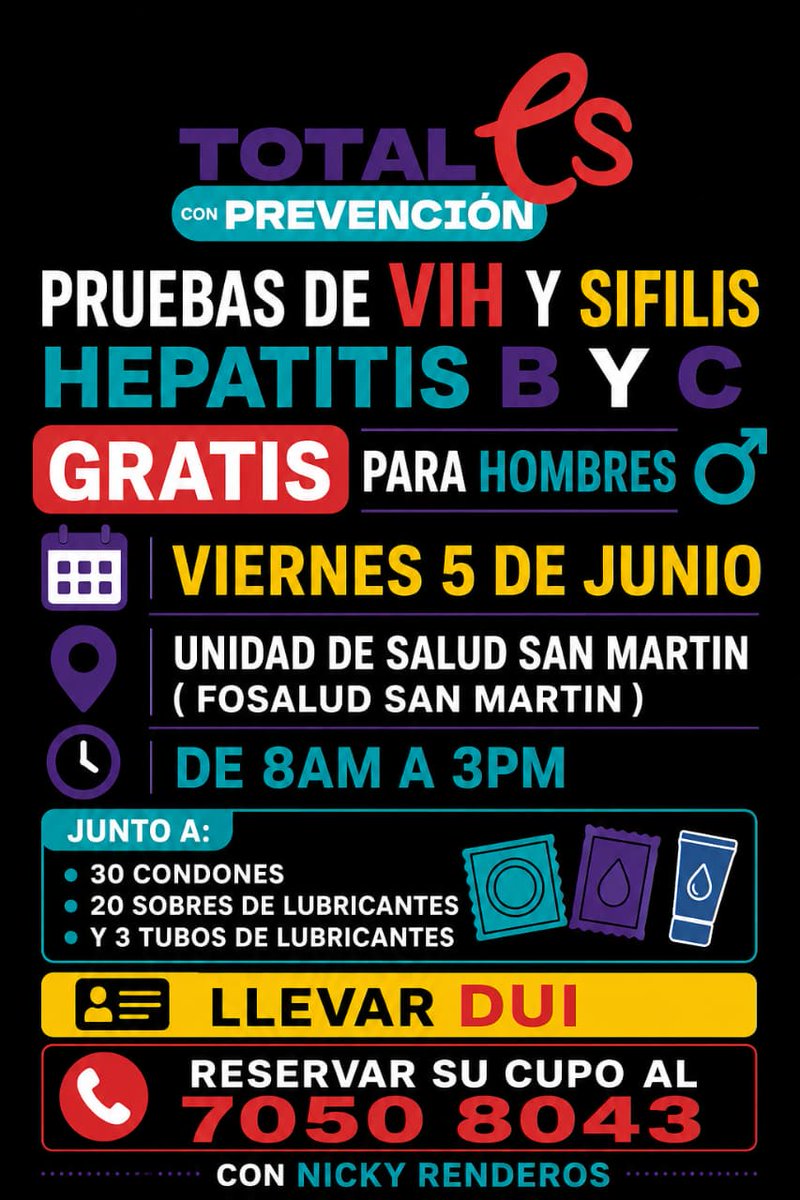 isma_gab's tweet photo. Mañana en Fosalud San Martin, exámenes para hombres gratis. https://t.co/9HoW4GK3F6