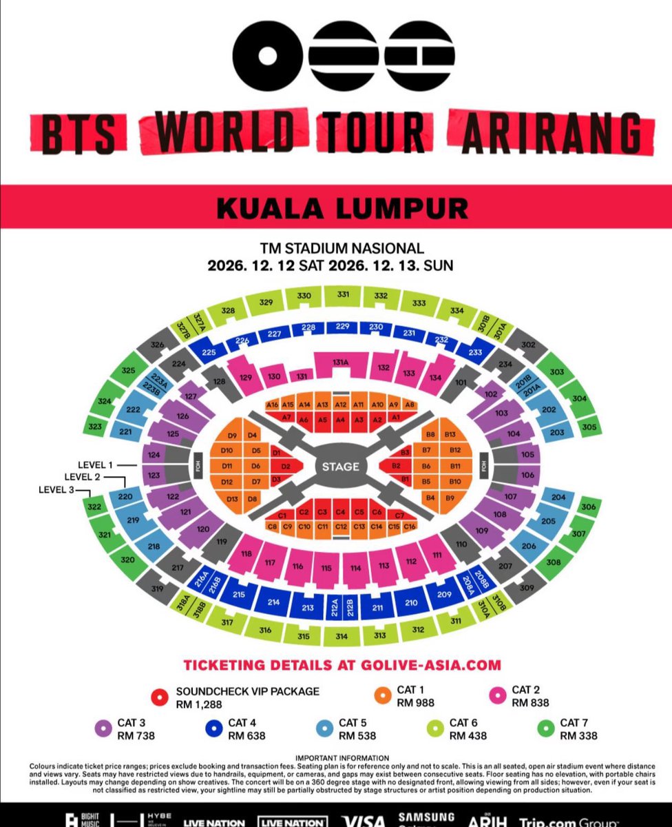 mint02bts's tweet photo. 🚨 WTS BTS IN KL – DAY 2

2x CAT 6

✅Trusted
✅Can be sold separately as well

First come, first served!

.t wts wtb ticket tiket bts kl malaysia arirang

#BTSinKL
#BTS_WORLDTOUR_ARIRANG_KUALALUMPUR
#WTSBTS
#BTSTickets
#WTB
#WTS
#ARMYMalaysia https://t.co/QMC9jtjANT