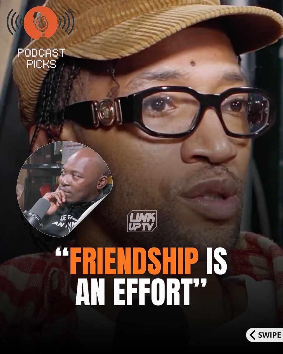 linkuptv's tweet photo. The difference a small thoughtful gesture can make 💯 A word from @poetscorneruk. Friendship is hard work, it’s effort. But always worth supporting your people.

♻️ @manlikeyoupod https://t.co/Earmn6oCZP