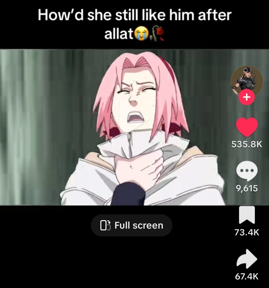 Kaderanium's tweet photo. @2twelvet @dimenotept2 There's Sakura diss with 540K likes yet Sakura fans would scream misogyny, love how Sasuke treated her like dirt https://t.co/1LCmClN864