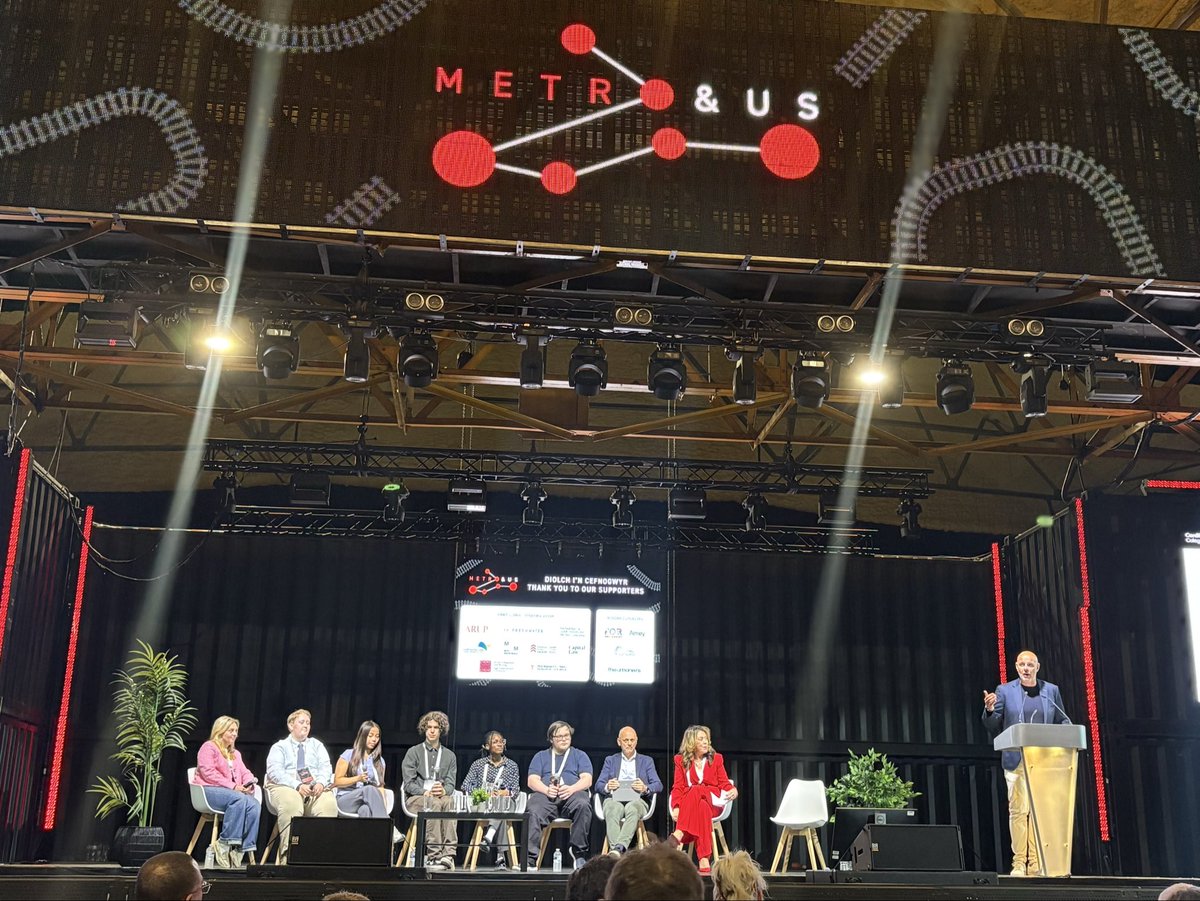 CAVC's tweet photo. Proud to be event partner at the Metro &amp; Us event today - discussing the importance of investment into public transport and how this can support future generations access education, employment and opportunity. 
#MetroAndUs https://t.co/e5Rmo5t8kb