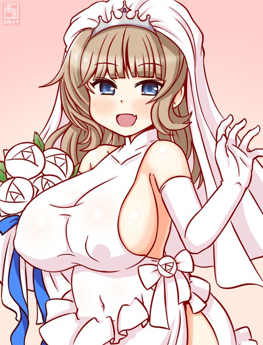 「Thank you as always Admiral!
 いつも感謝しています。いつも…いつまでも…❤」

#艦これ版真剣お絵描き60分一本勝負_20260604
#レンジャー 